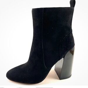 Vince Camuto Enverna Womens Ankle Boot , BLACK , size 9 , suede